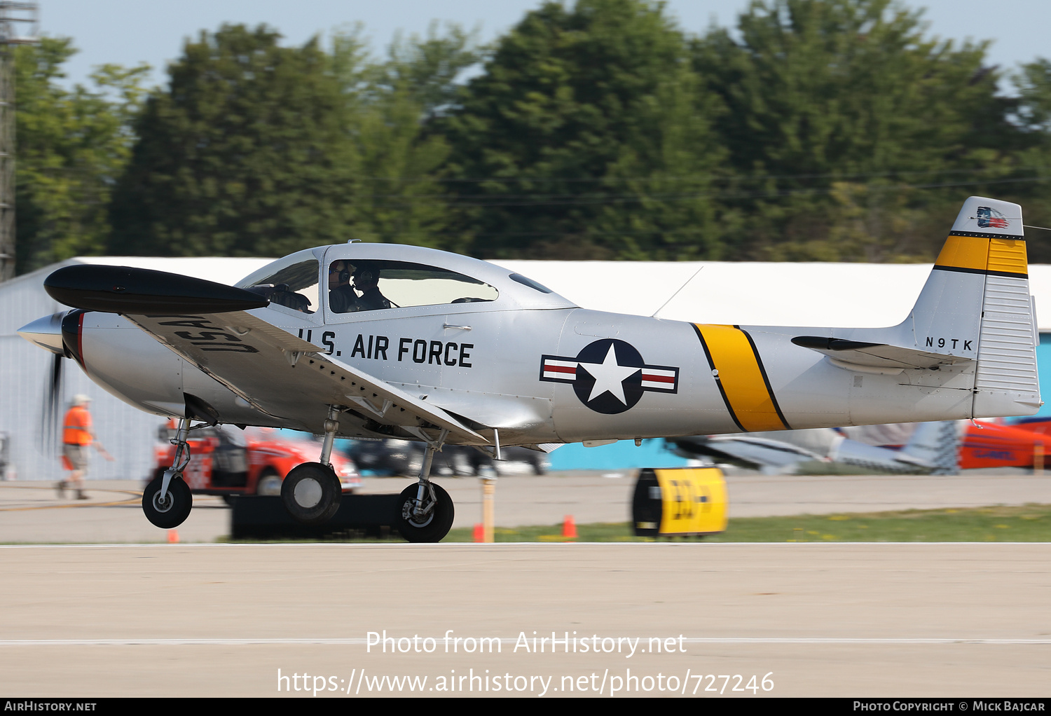 Aircraft Photo of N9TK | North American L-17A Navion (NA-154) | USA - Air Force | AirHistory.net #727246