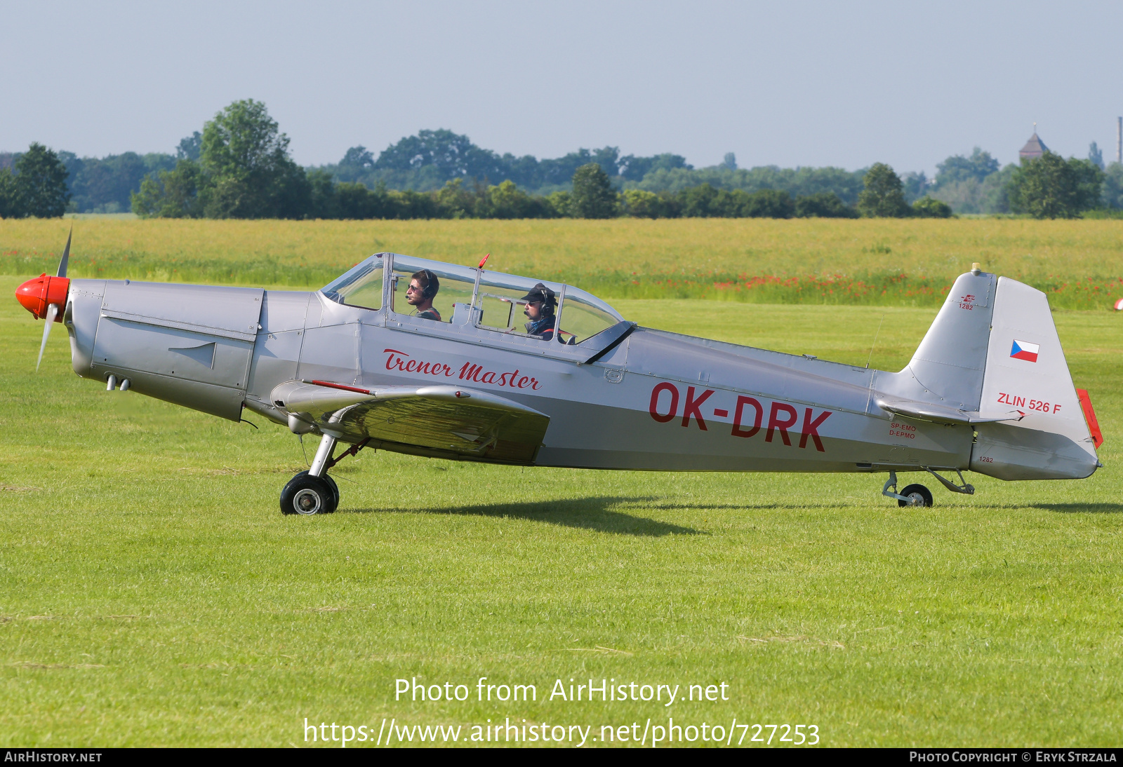 Aircraft Photo of OK-DRK | Zlin Z-526F Trener Master | AirHistory.net #727253