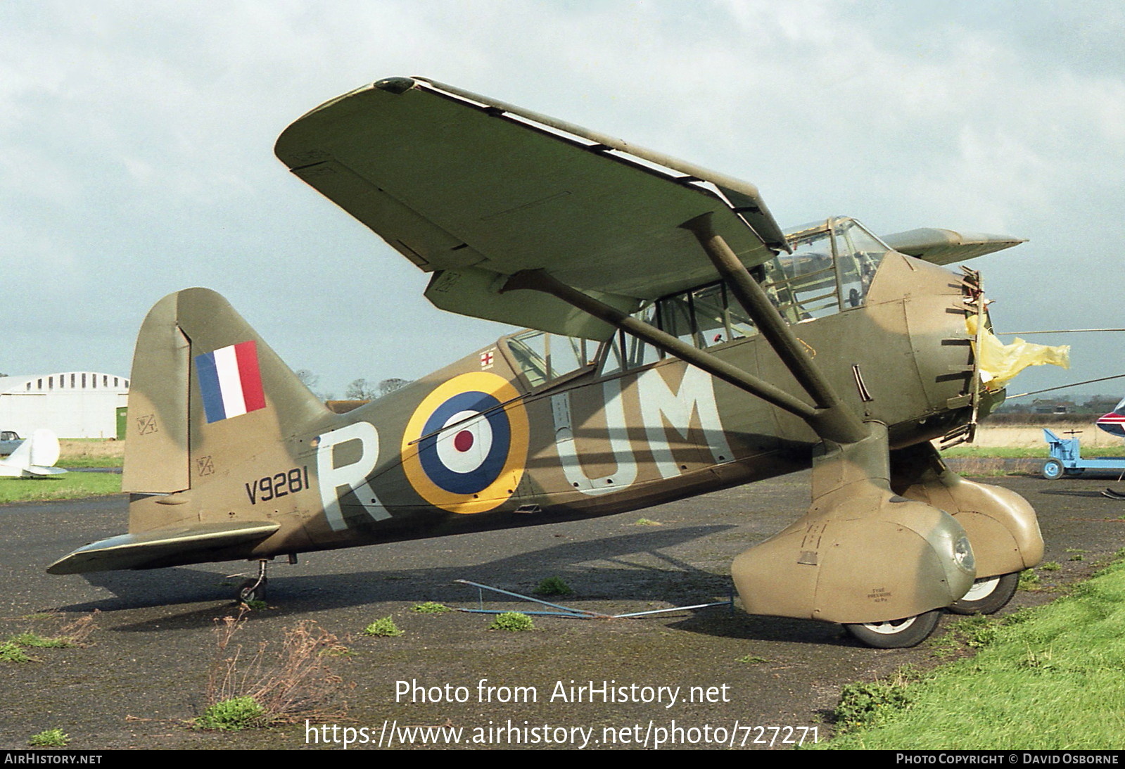 Aircraft Photo of G-BCWL / V9281 | Westland Lysander Mk3A | UK - Air Force | AirHistory.net #727271