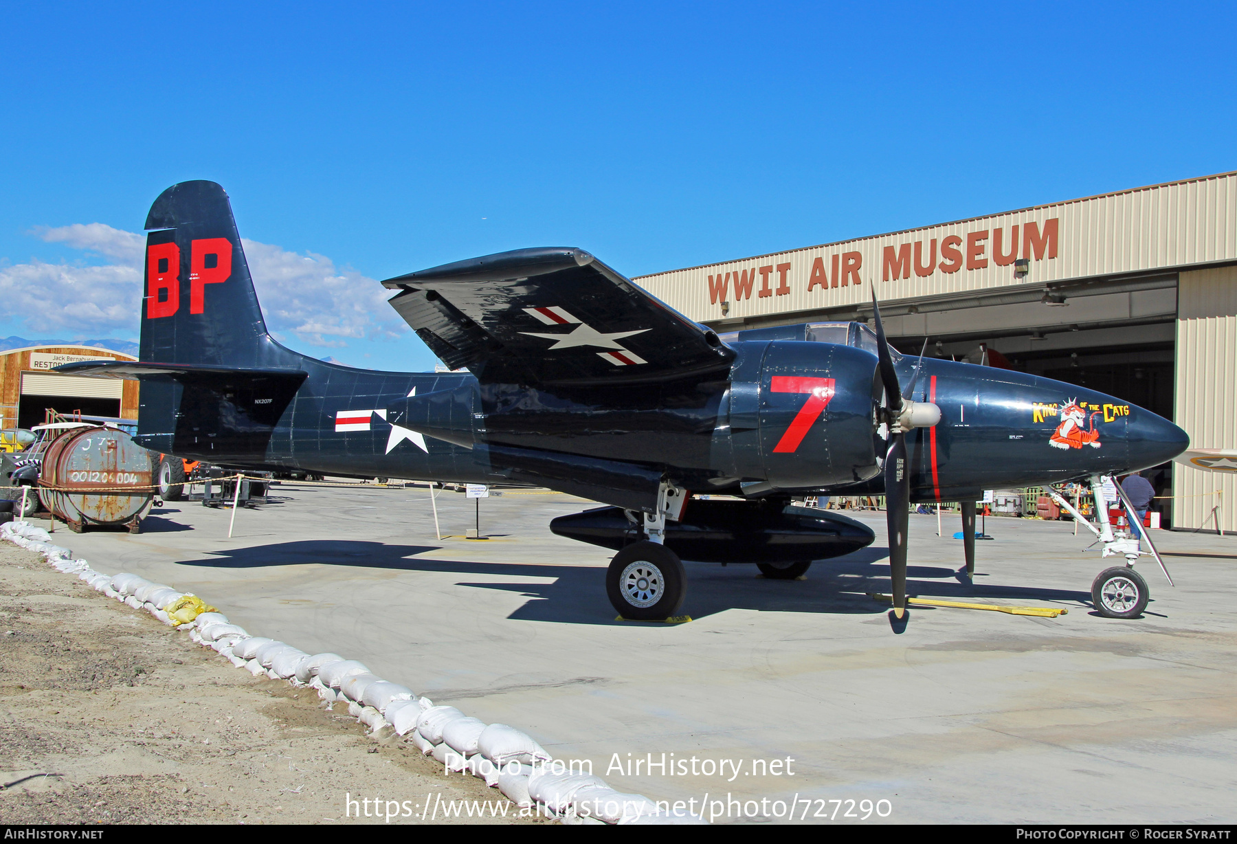 Aircraft Photo of N207F / NX207F | Grumman F7F-3 Tigercat | USA - Navy | AirHistory.net #727290