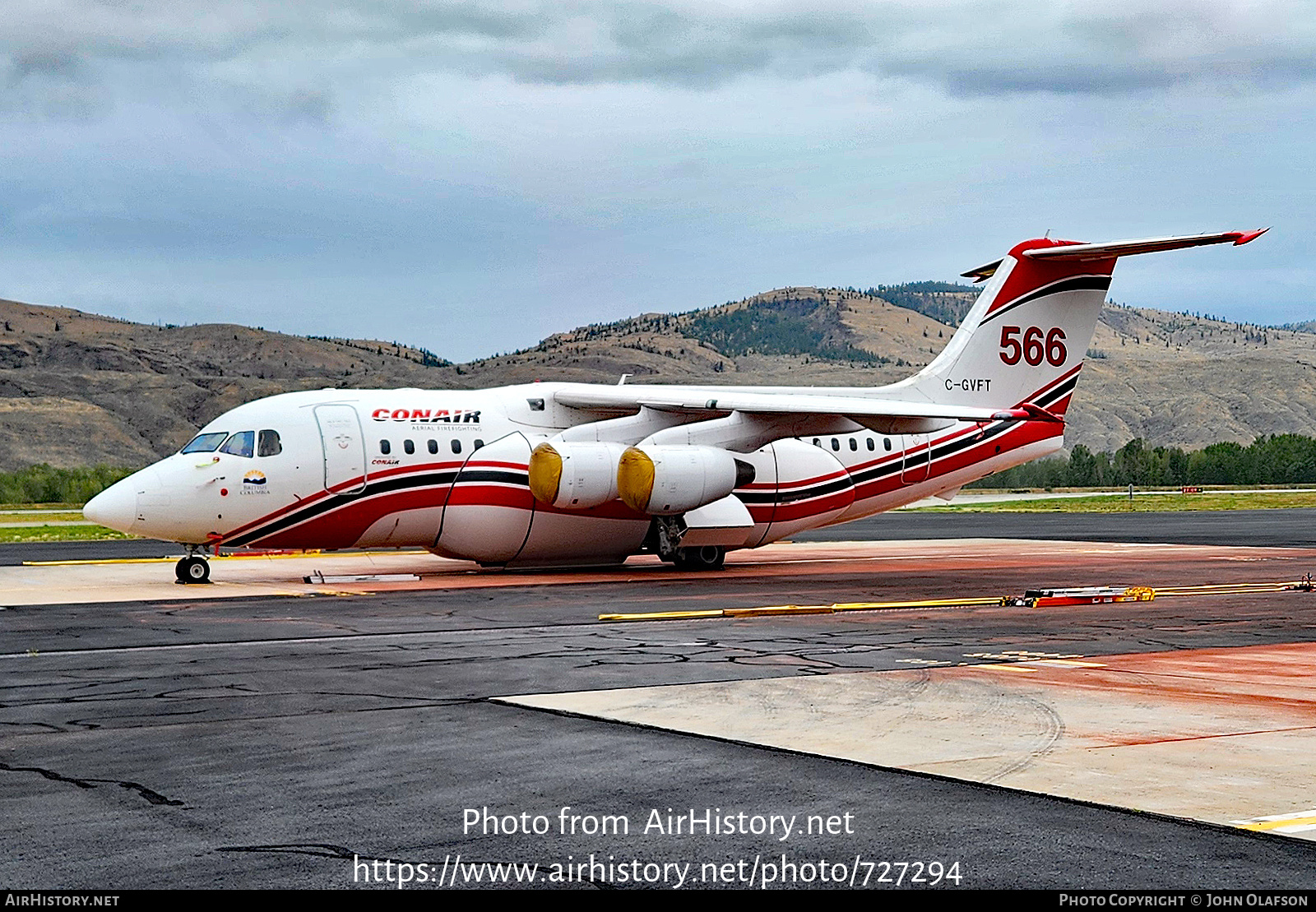 Aircraft Photo of C-GVFT | BAE Systems Avro 146-RJ85 | Conair Aviation | AirHistory.net #727294