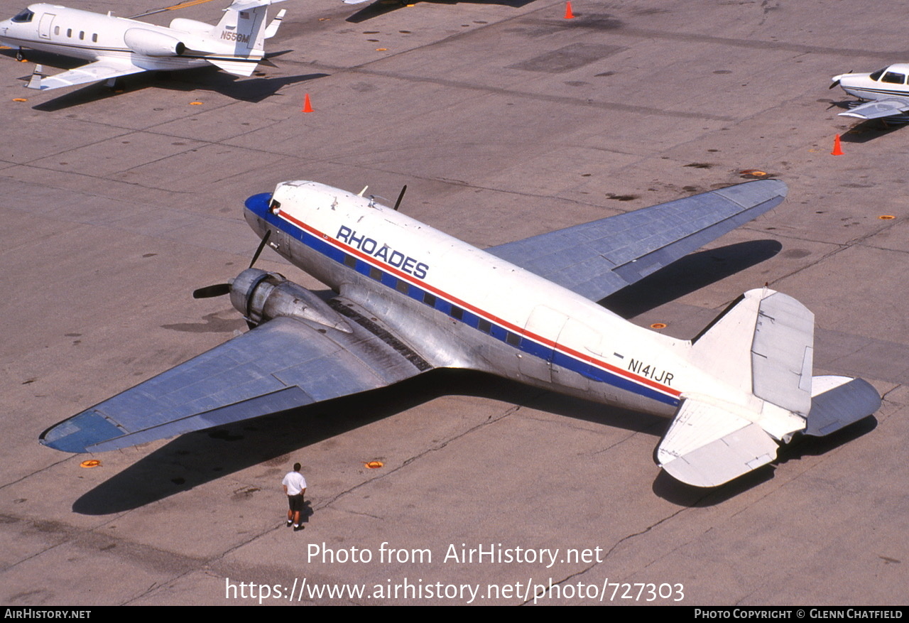 Aircraft Photo of N141JR | Douglas DC-3C-S1C3G | Rhoades Aviation | AirHistory.net #727303