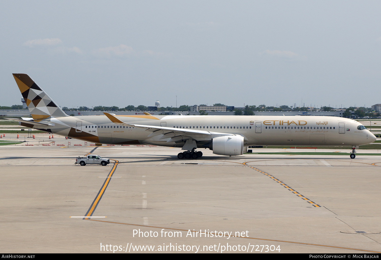 Aircraft Photo of A6-XWE | Airbus A350-1041 | Etihad Airways | AirHistory.net #727304