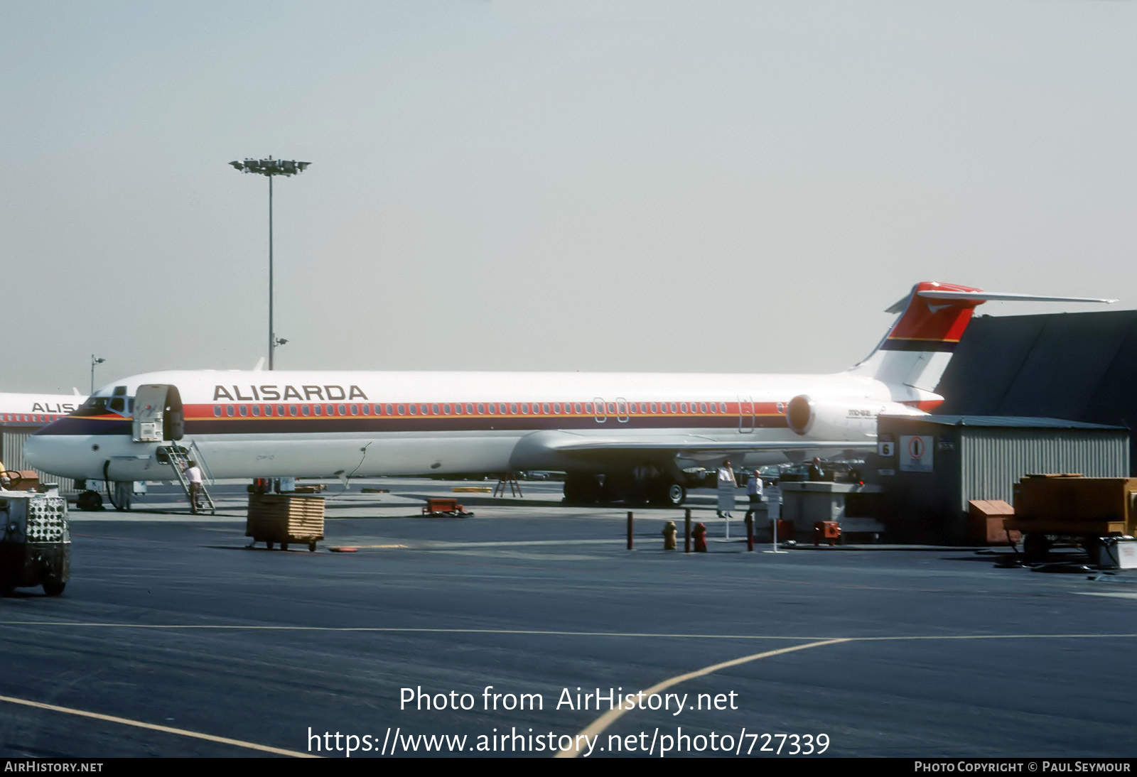 Aircraft Photo of HB-IKK | McDonnell Douglas MD-82 (DC-9-82) | Alisarda | AirHistory.net #727339