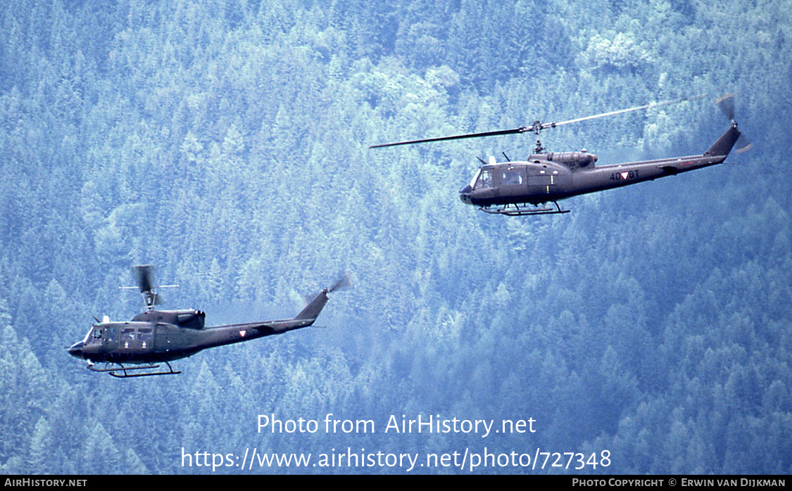 Aircraft Photo of 4D-BT | Agusta AB-204B | Austria - Air Force | AirHistory.net #727348