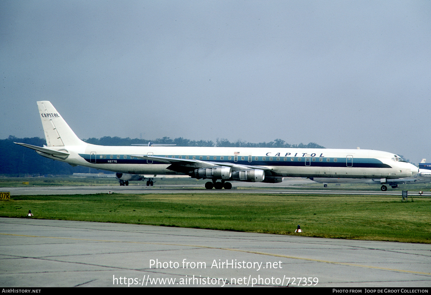 Aircraft Photo of N8776 | McDonnell Douglas DC-8-61 | Capitol International Airways | AirHistory.net #727359