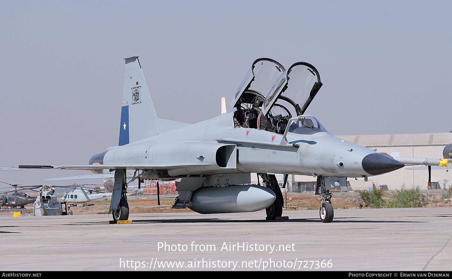 Aircraft Photo of 816 | Northrop F-5F Tigre III | Chile - Air Force | AirHistory.net #727366