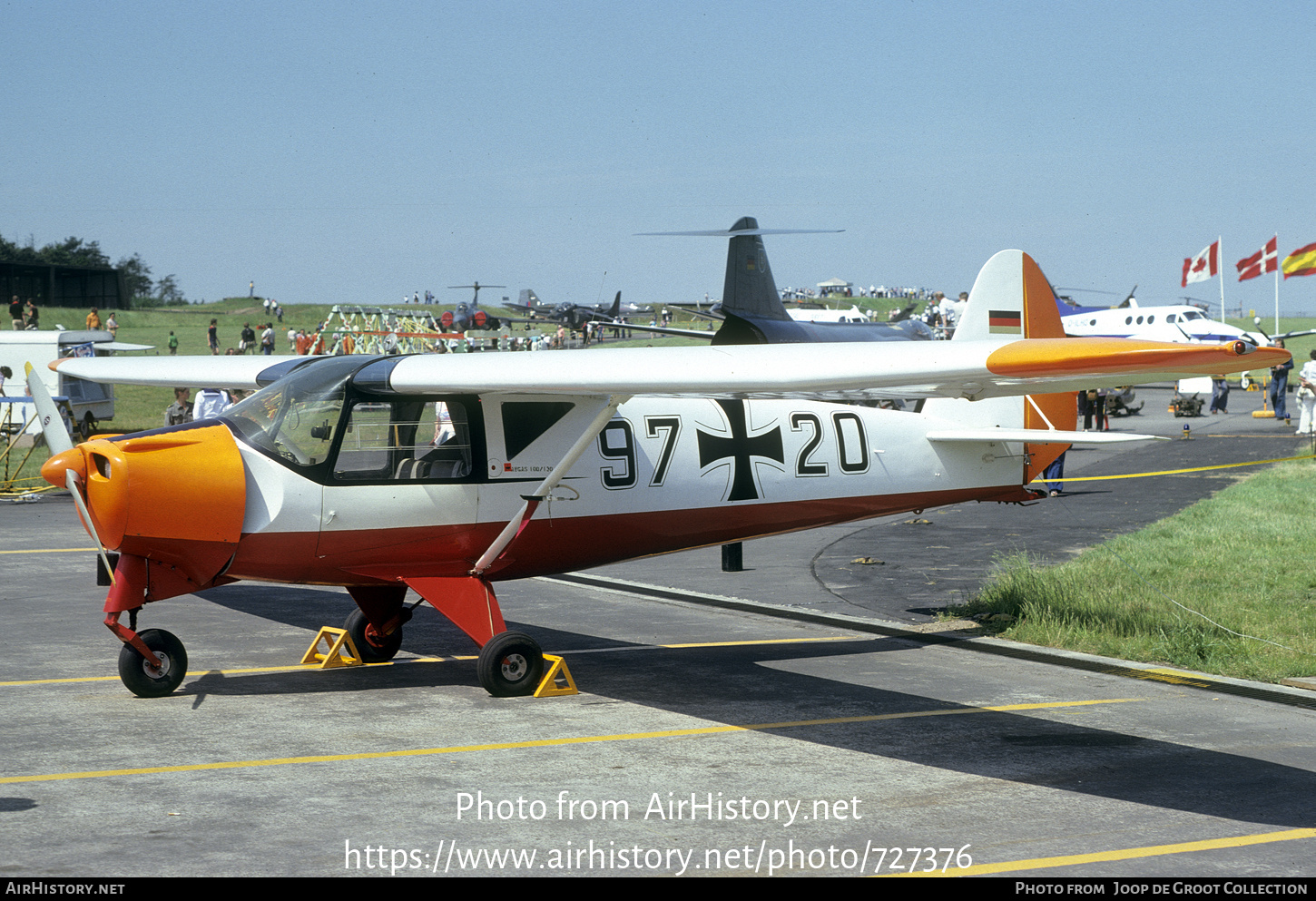 Aircraft Photo of 9720 | Pützer Elster B | Germany - Air Force | AirHistory.net #727376