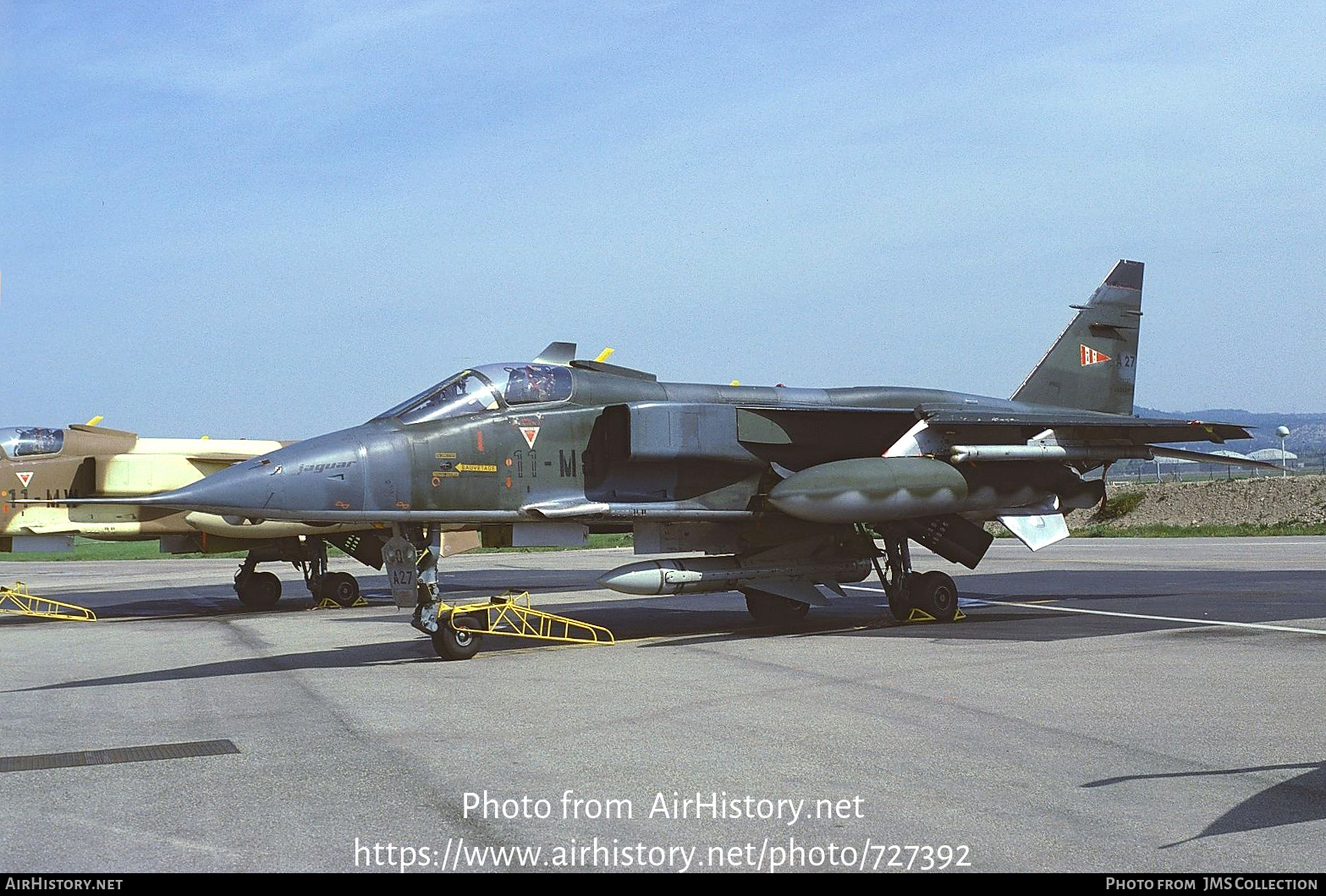 Aircraft Photo of A27 | Sepecat Jaguar A | France - Air Force | AirHistory.net #727392