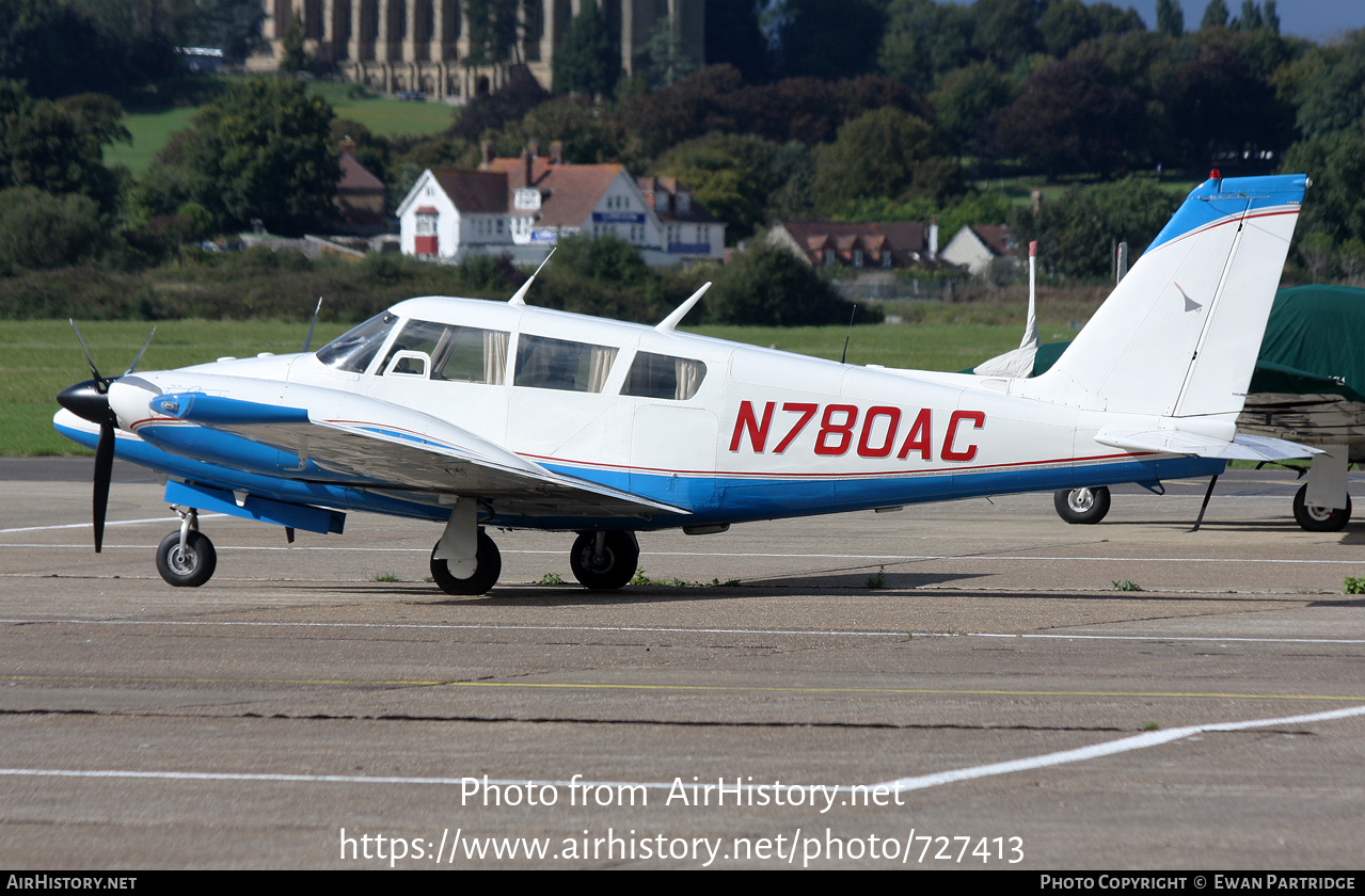 Aircraft Photo of N780AC | Piper PA-30 Twin Comanche | AirHistory.net #727413