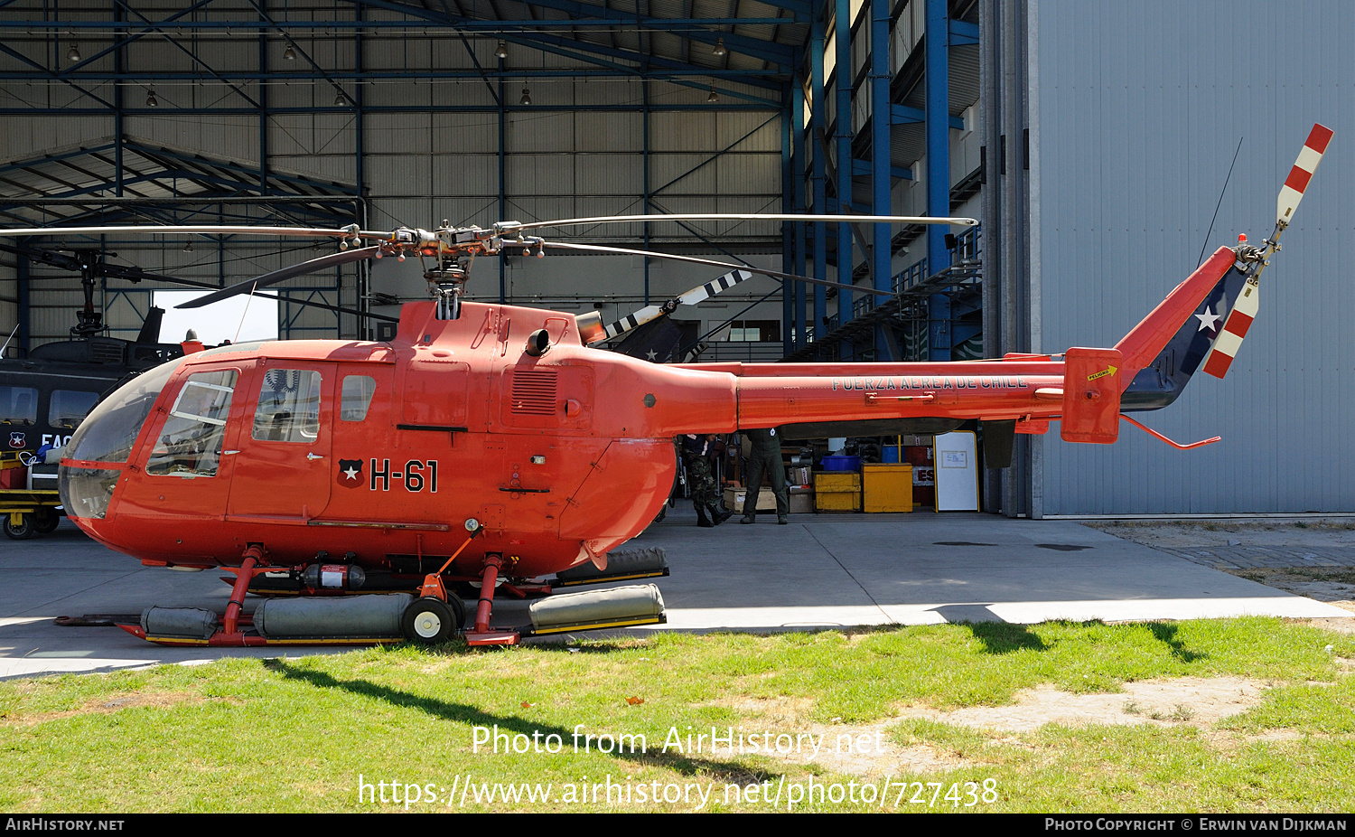 Aircraft Photo of H-61 | MBB BO-105CB-4 | Chile - Air Force | AirHistory.net #727438