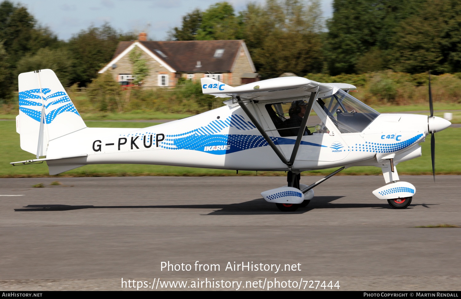 Aircraft Photo of G-PKUP | Comco Ikarus C42 FB100 Charlie | AirHistory.net #727444