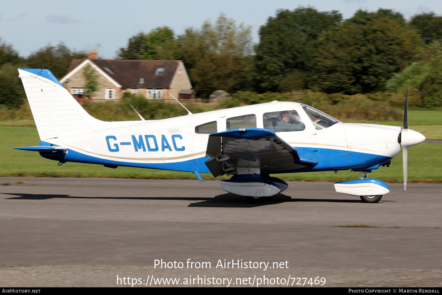 Aircraft Photo of G-MDAC | Piper PA-28-181 Archer II | AirHistory.net #727469