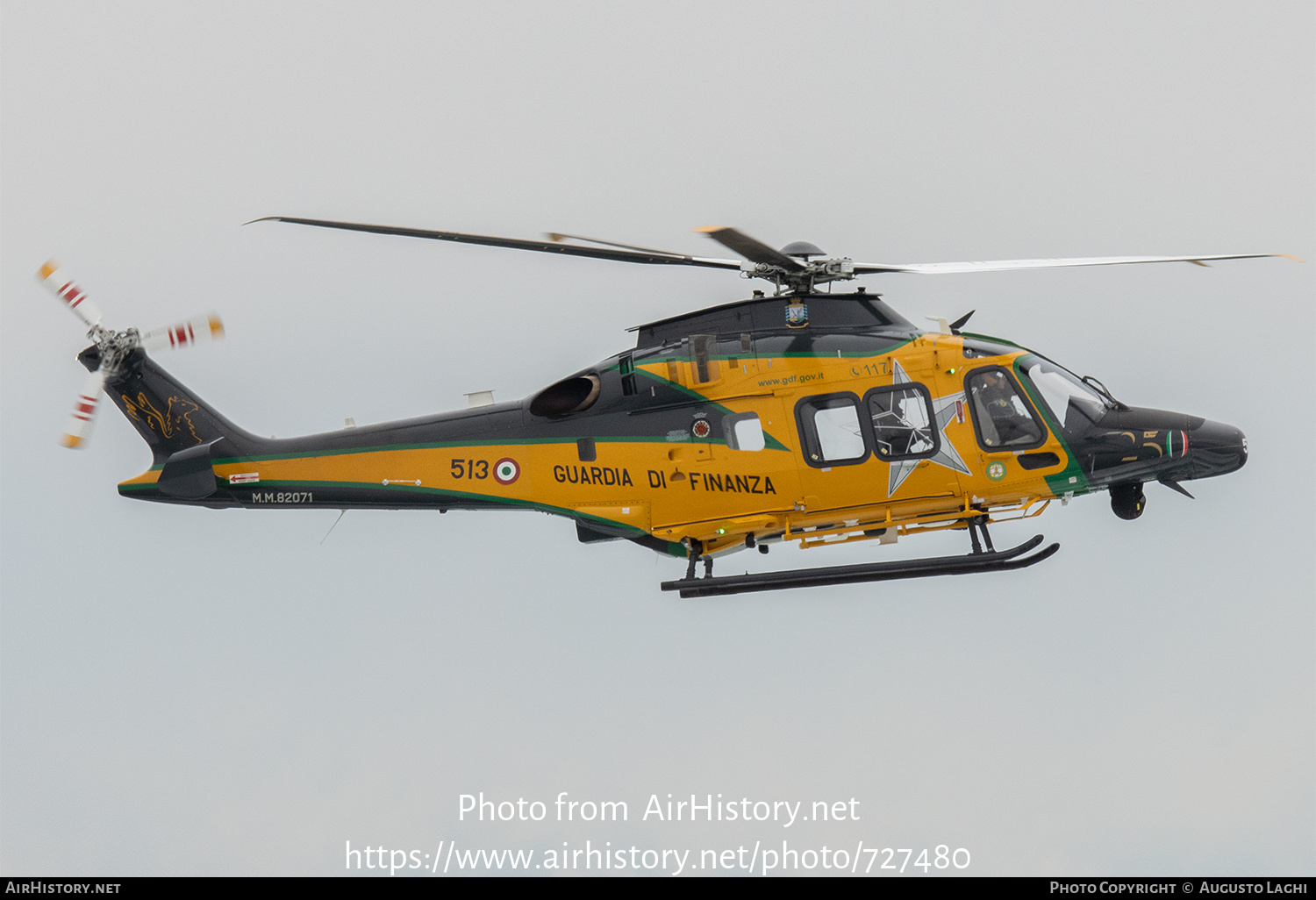 Aircraft Photo of MM82071 | Leonardo MH-169A | Italy - Guardia di Finanza | AirHistory.net #727480