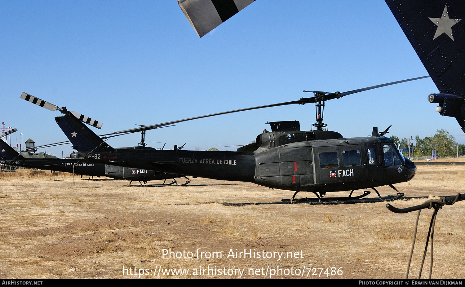 Aircraft Photo of H-82 | Bell UH-1H Iroquois | Chile - Air Force | AirHistory.net #727486