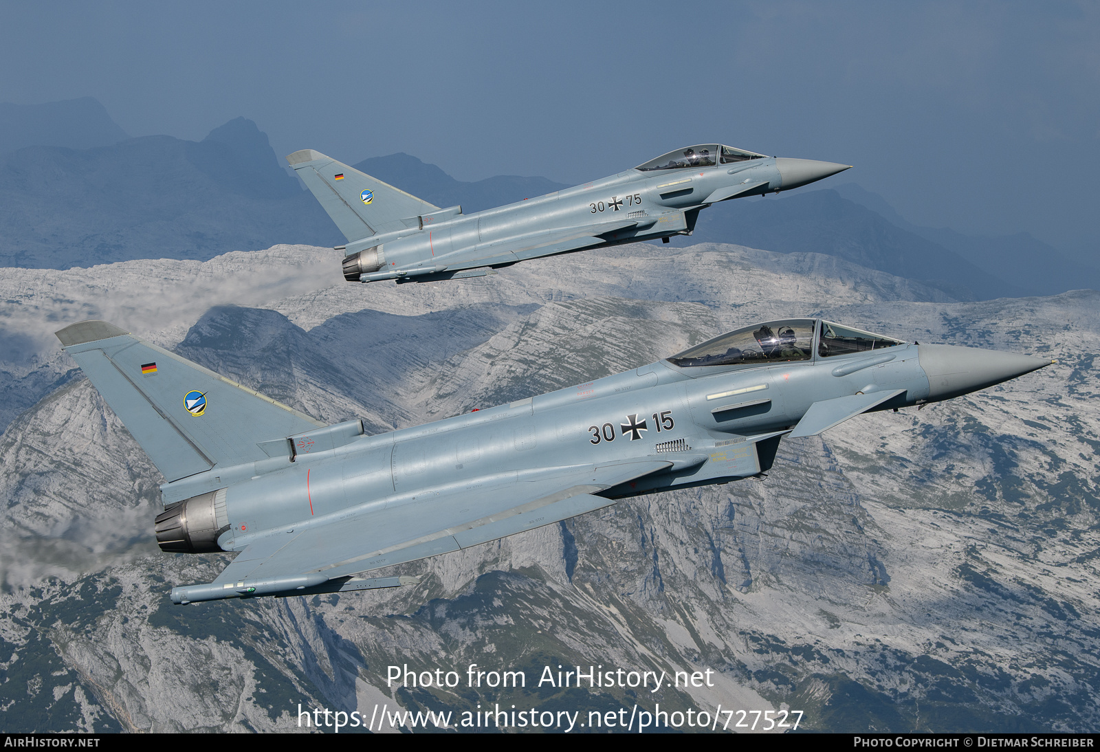 Aircraft Photo of 3015 | Eurofighter EF-2000 Typhoon S | Germany - Air Force | AirHistory.net #727527