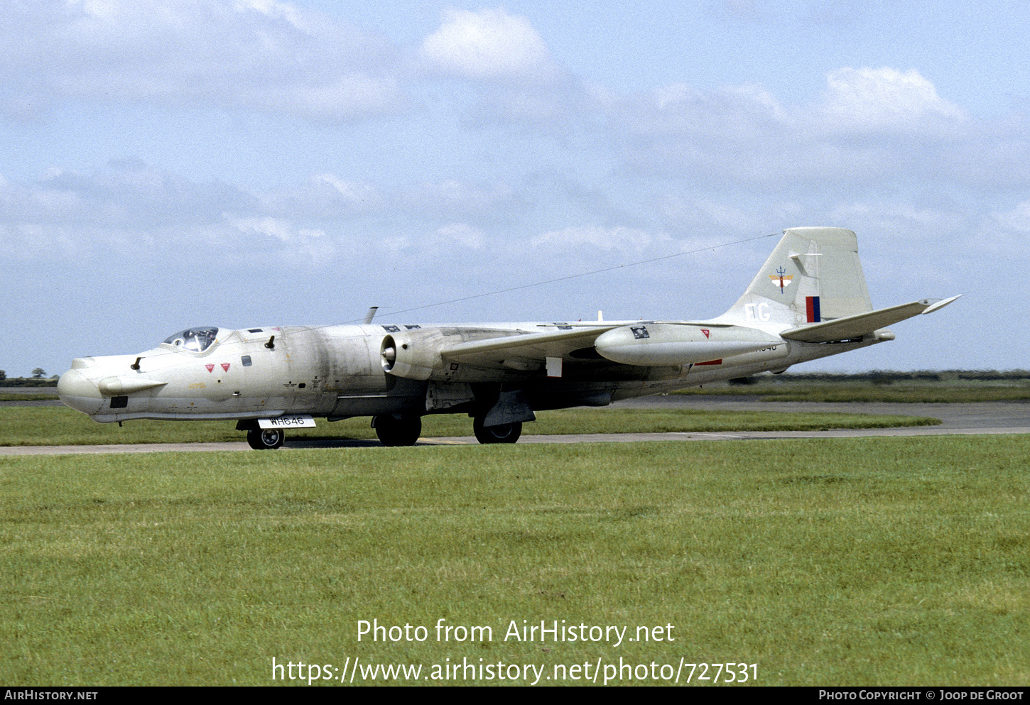 Aircraft Photo of WH646 | English Electric Canberra T17A | UK - Air Force | AirHistory.net #727531