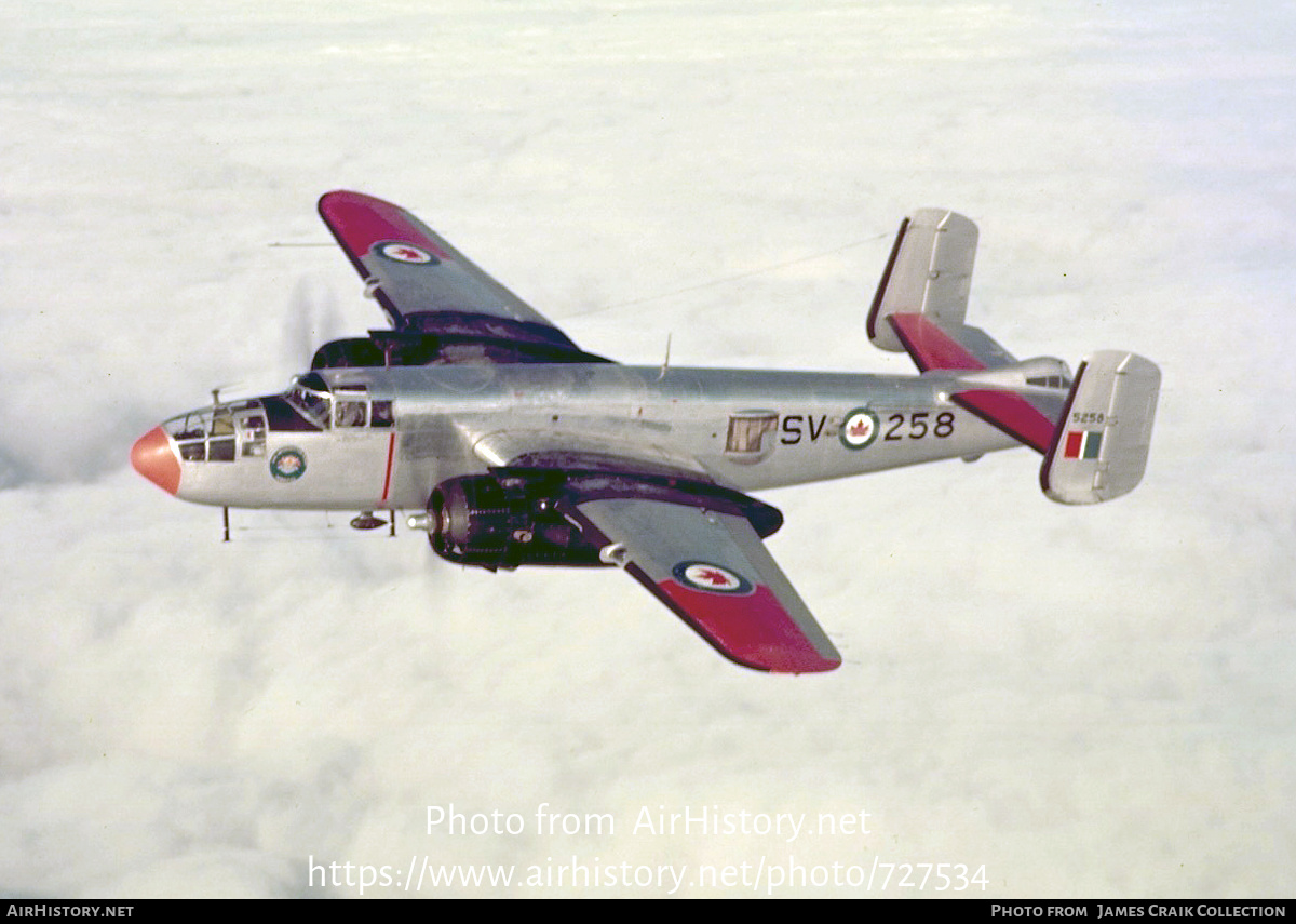 Aircraft Photo of 5258 | North American B-25J Mitchell Mk.3AI | Canada - Air Force | AirHistory.net #727534