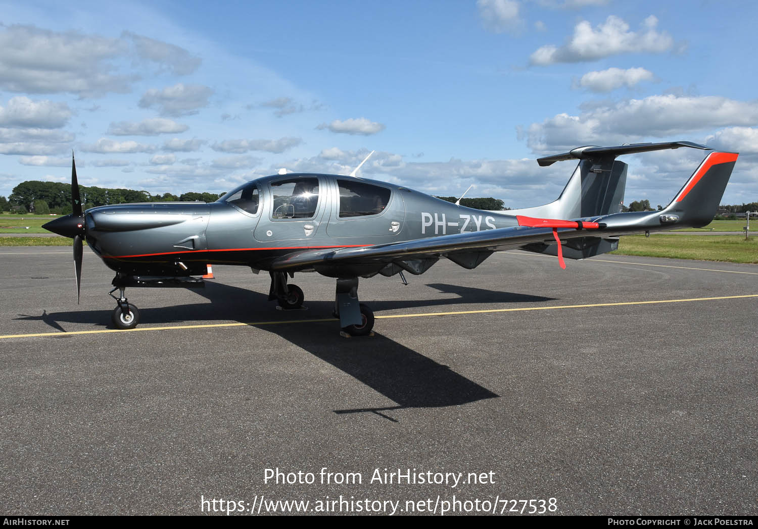 Aircraft Photo of PH-ZYS | Diamond DA50 RG | AirHistory.net #727538