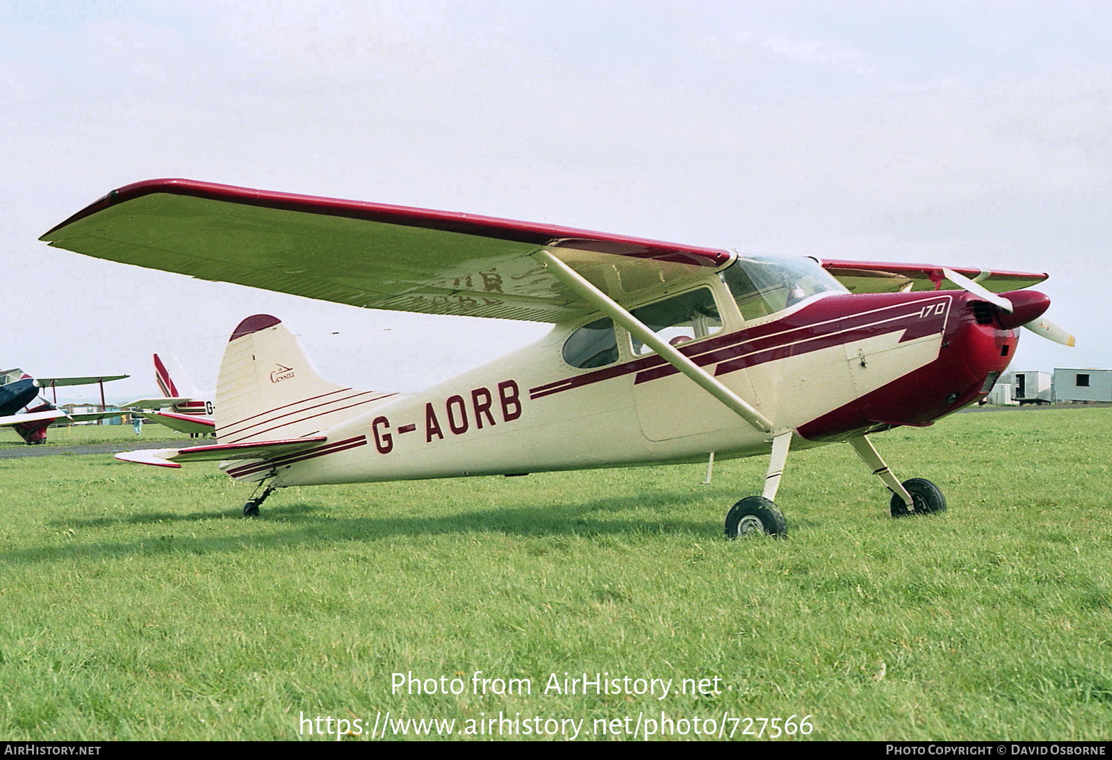 Aircraft Photo of G-AORB | Cessna 170B | AirHistory.net #727566