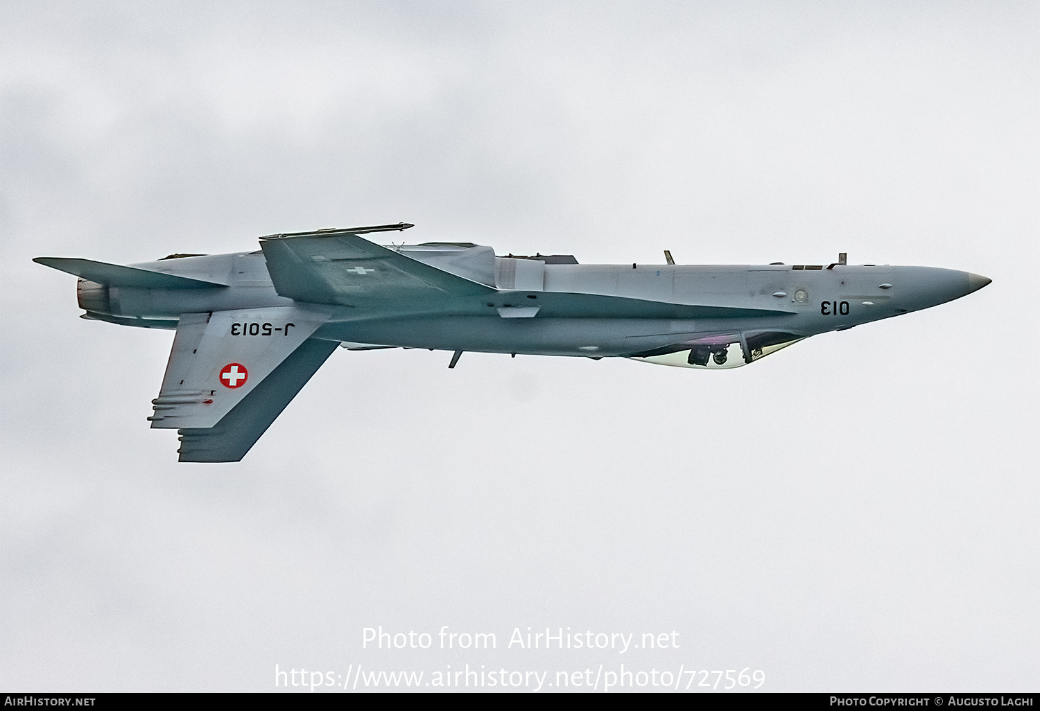 Aircraft Photo of J-5013 | McDonnell Douglas F/A-18C Hornet | Switzerland - Air Force | AirHistory.net #727569