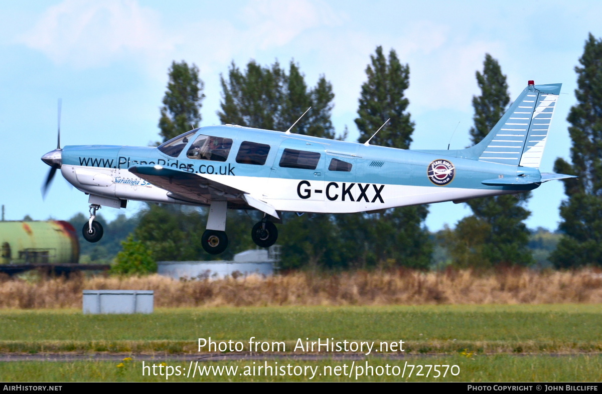 Aircraft Photo of G-CKXX | Piper PA-32R-301T Turbo Saratoga SP | Plane Rides | AirHistory.net #727570