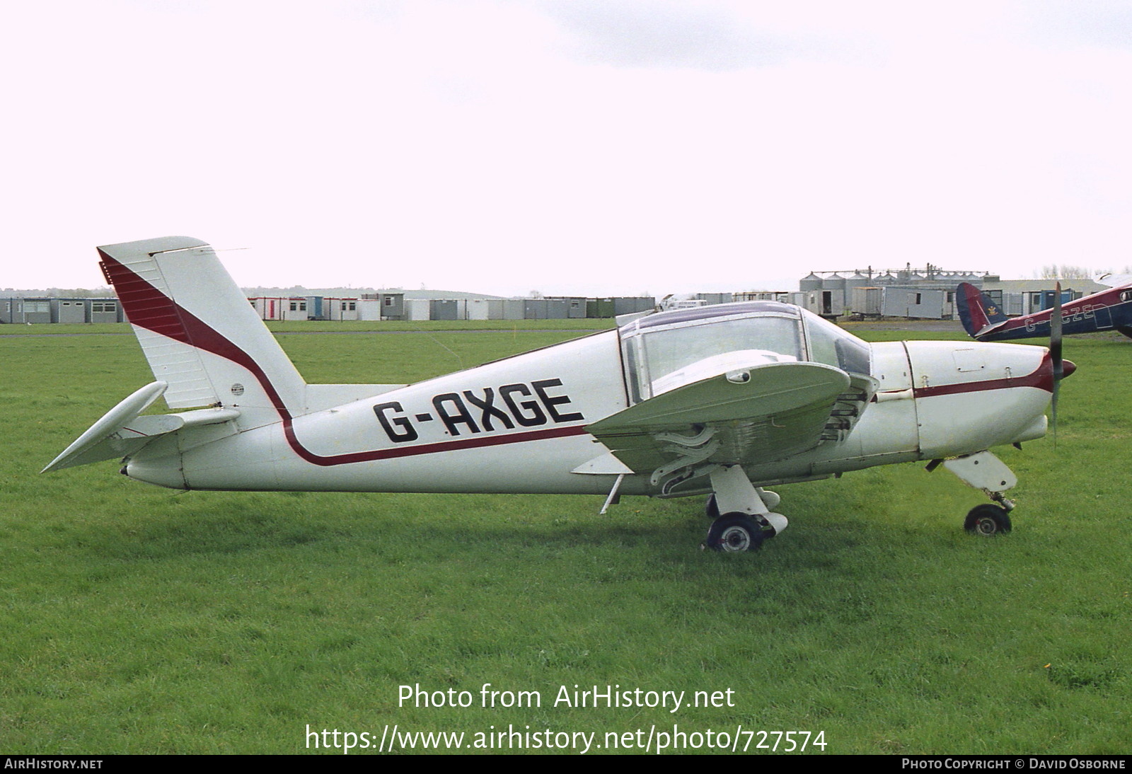 Aircraft Photo of G-AXGE | Socata MS-880B Rallye Club | AirHistory.net #727574