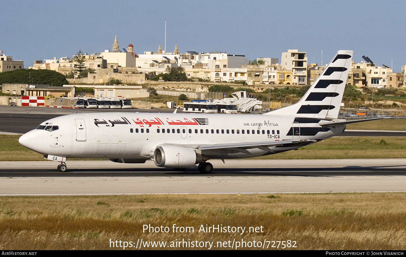 Aircraft Photo of TS-ICA | Boeing 737-330(QC) | Express Air Cargo | AirHistory.net #727582