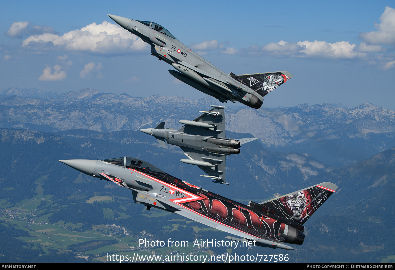 Aircraft Photo of 7L-WO | Eurofighter EF-2000 Typhoon | Austria - Air Force | AirHistory.net #727586