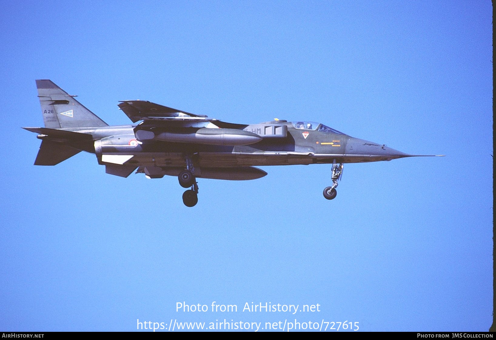 Aircraft Photo of A26 | Sepecat Jaguar A | France - Air Force | AirHistory.net #727615