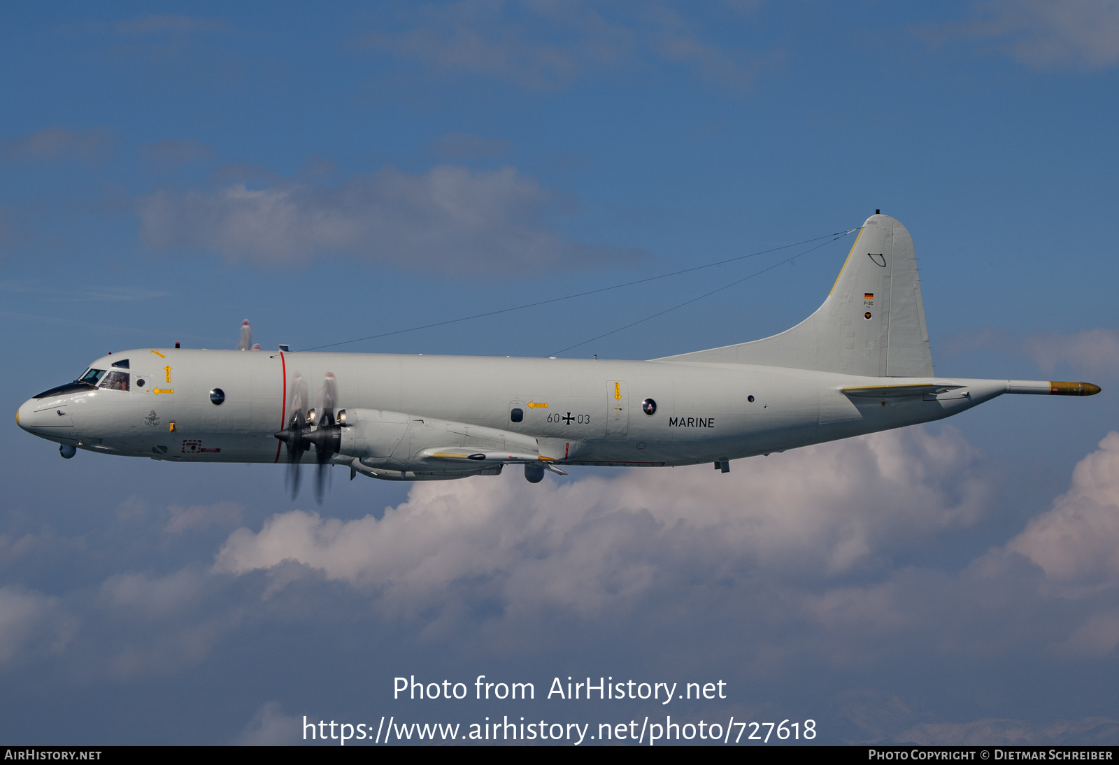 Aircraft Photo of 6003 | Lockheed P-3C Orion | Germany - Navy | AirHistory.net #727618