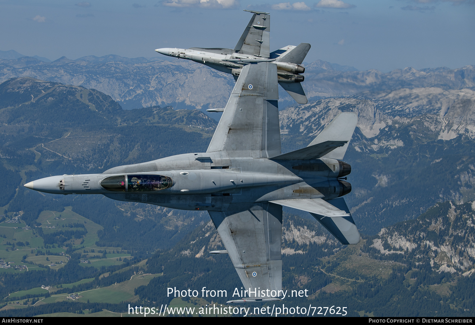 Aircraft Photo of HN-425 | McDonnell Douglas F/A-18C Hornet | Finland - Air Force | AirHistory.net #727625