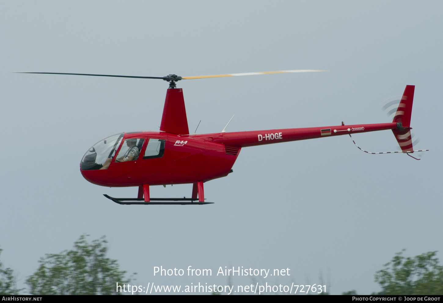 Aircraft Photo of D-HOGE | Robinson R-44 Raven II | AirHistory.net #727631