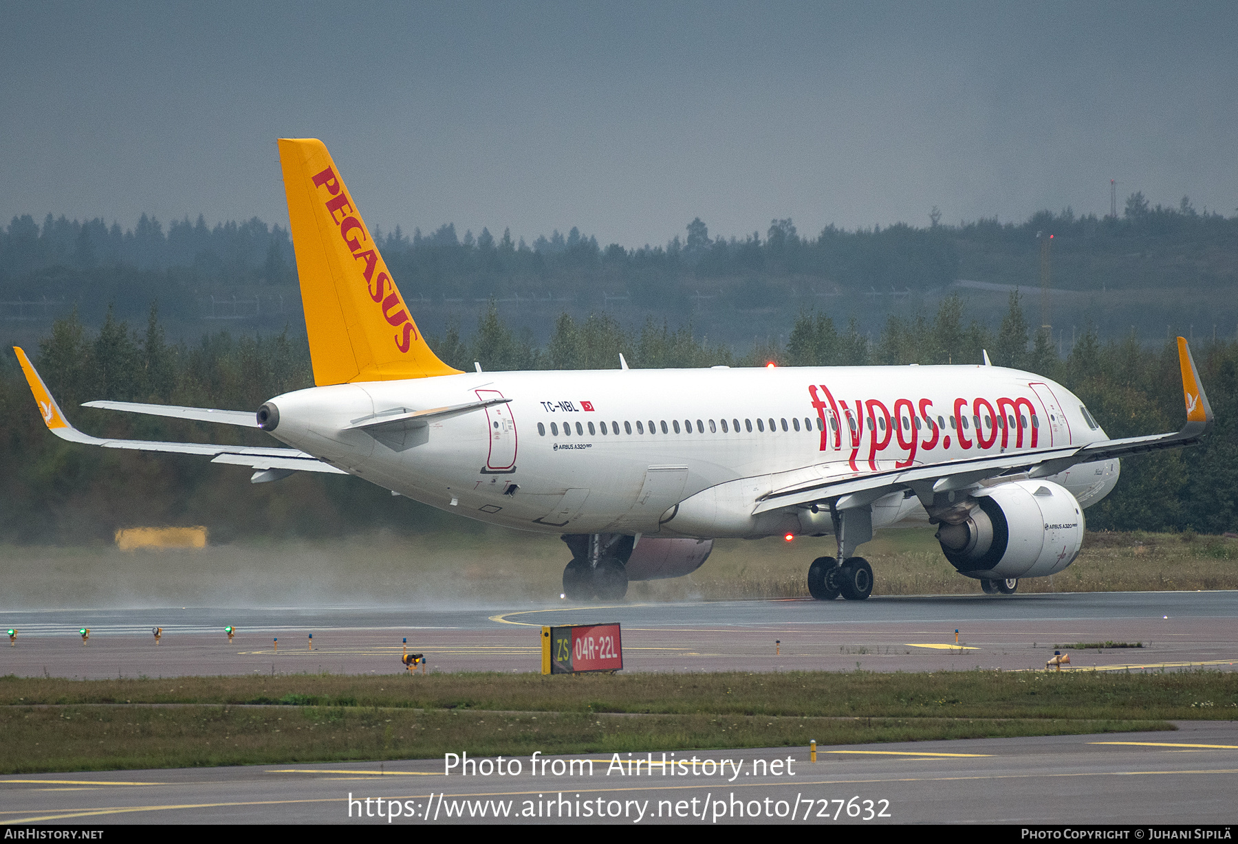 Aircraft Photo of TC-NBL | Airbus A320-251N | Pegasus Airlines | AirHistory.net #727632