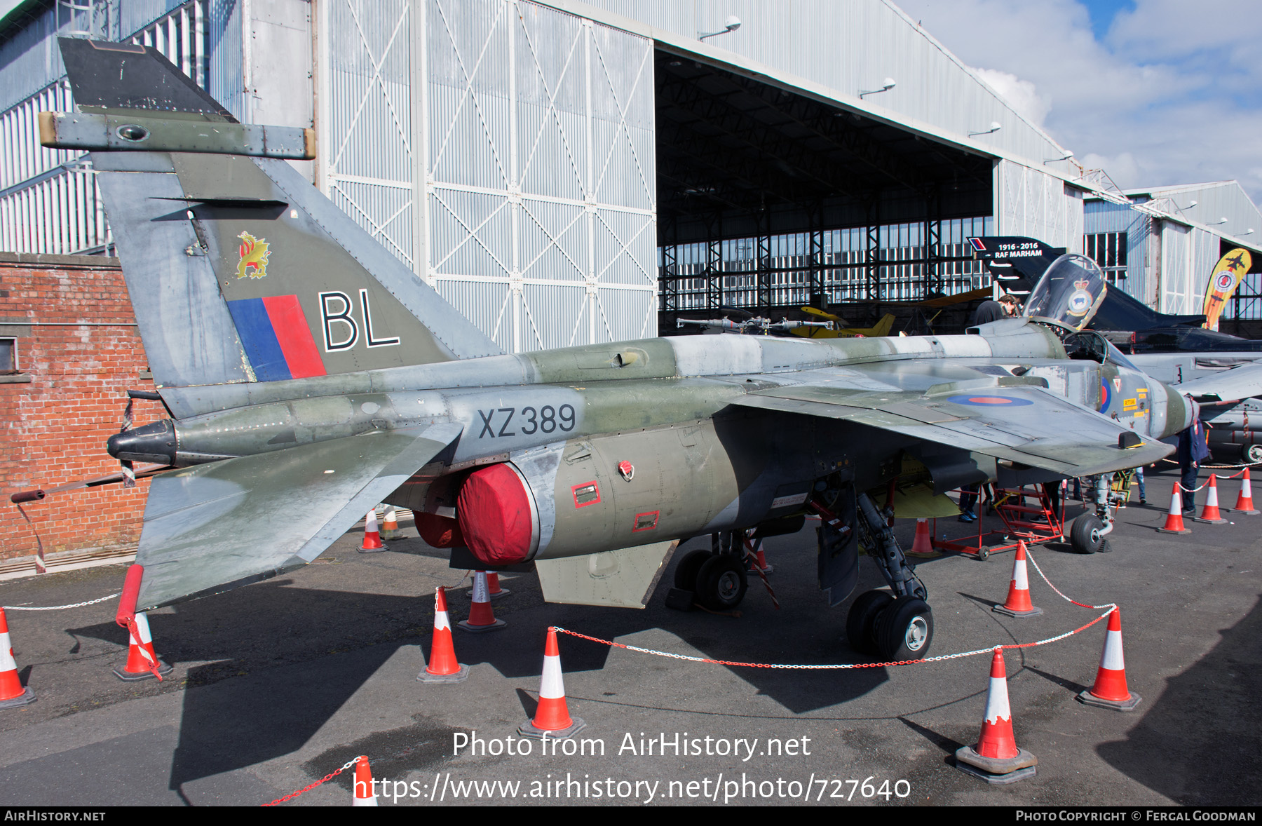 Aircraft Photo of XZ389 | Sepecat Jaguar GR1 | UK - Air Force | AirHistory.net #727640