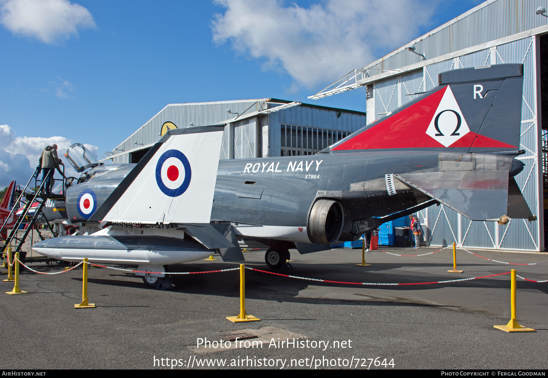 Aircraft Photo of XT864 | McDonnell Douglas F-4K Phantom FG1 | UK - Navy | AirHistory.net #727644