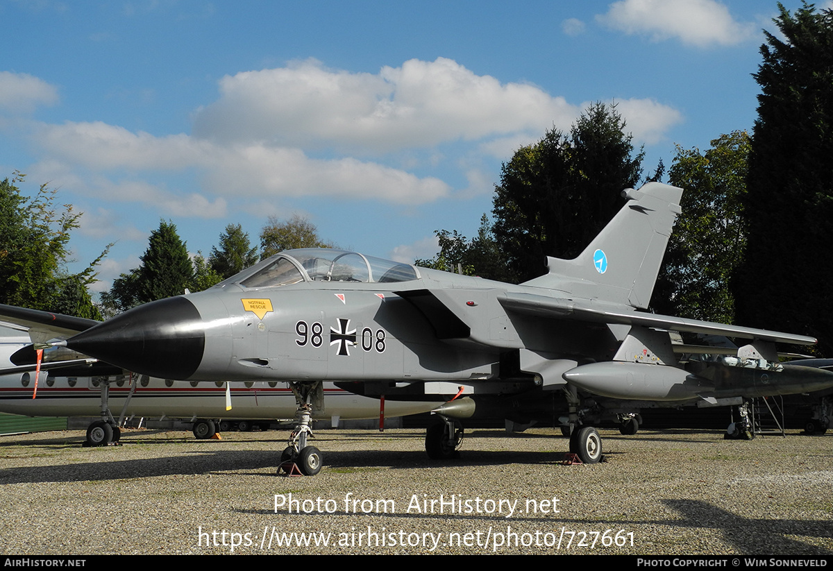 Aircraft Photo of 9808 | Panavia Tornado | Germany - Air Force | AirHistory.net #727661