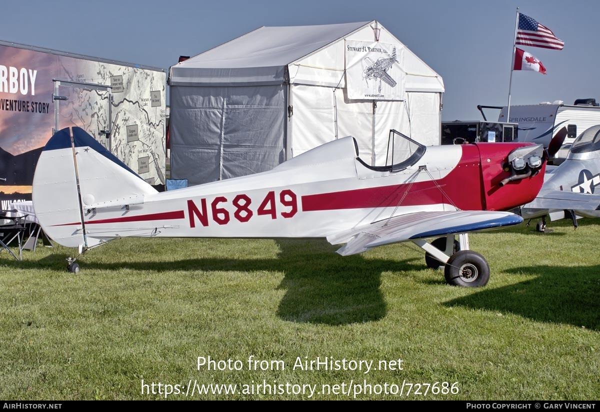 Aircraft Photo of N6849 | Bowers Fly Baby 1A | AirHistory.net #727686