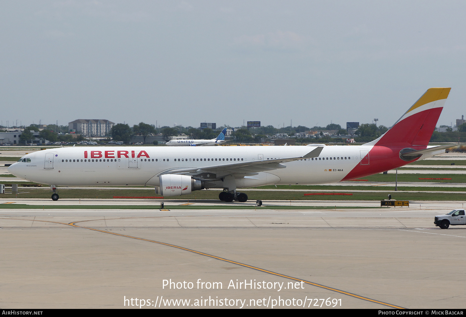 Aircraft Photo of EC-MAA | Airbus A330-302 | Iberia | AirHistory.net #727691