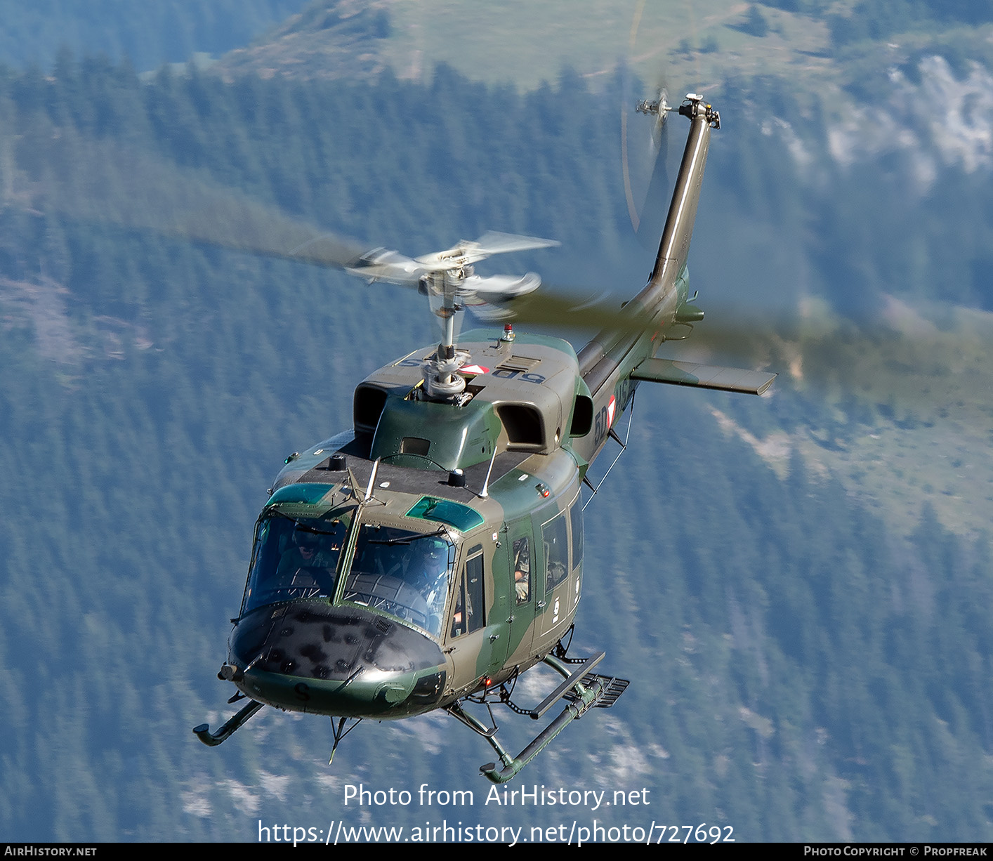 Aircraft Photo of 5D-HS | Agusta AB-212 | Austria - Air Force | AirHistory.net #727692