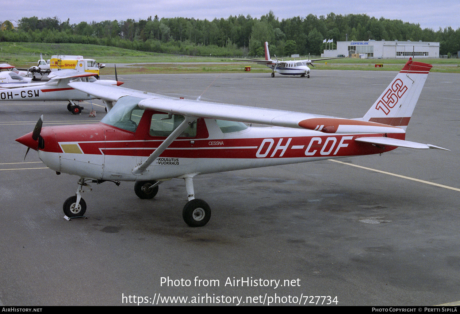 Aircraft Photo of OH-COF | Cessna 152 II | AirHistory.net #727734