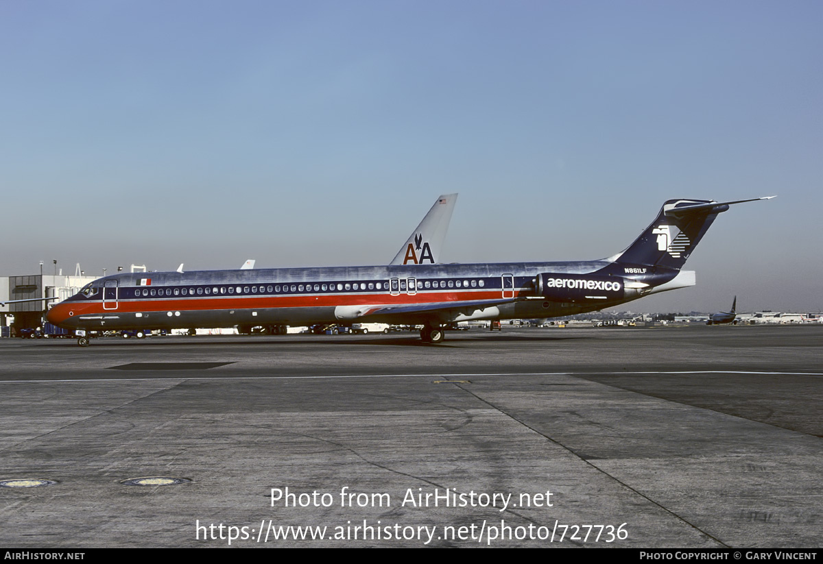 Aircraft Photo of N861LF | McDonnell Douglas MD-83 (DC-9-83) | AeroMéxico | AirHistory.net #727736