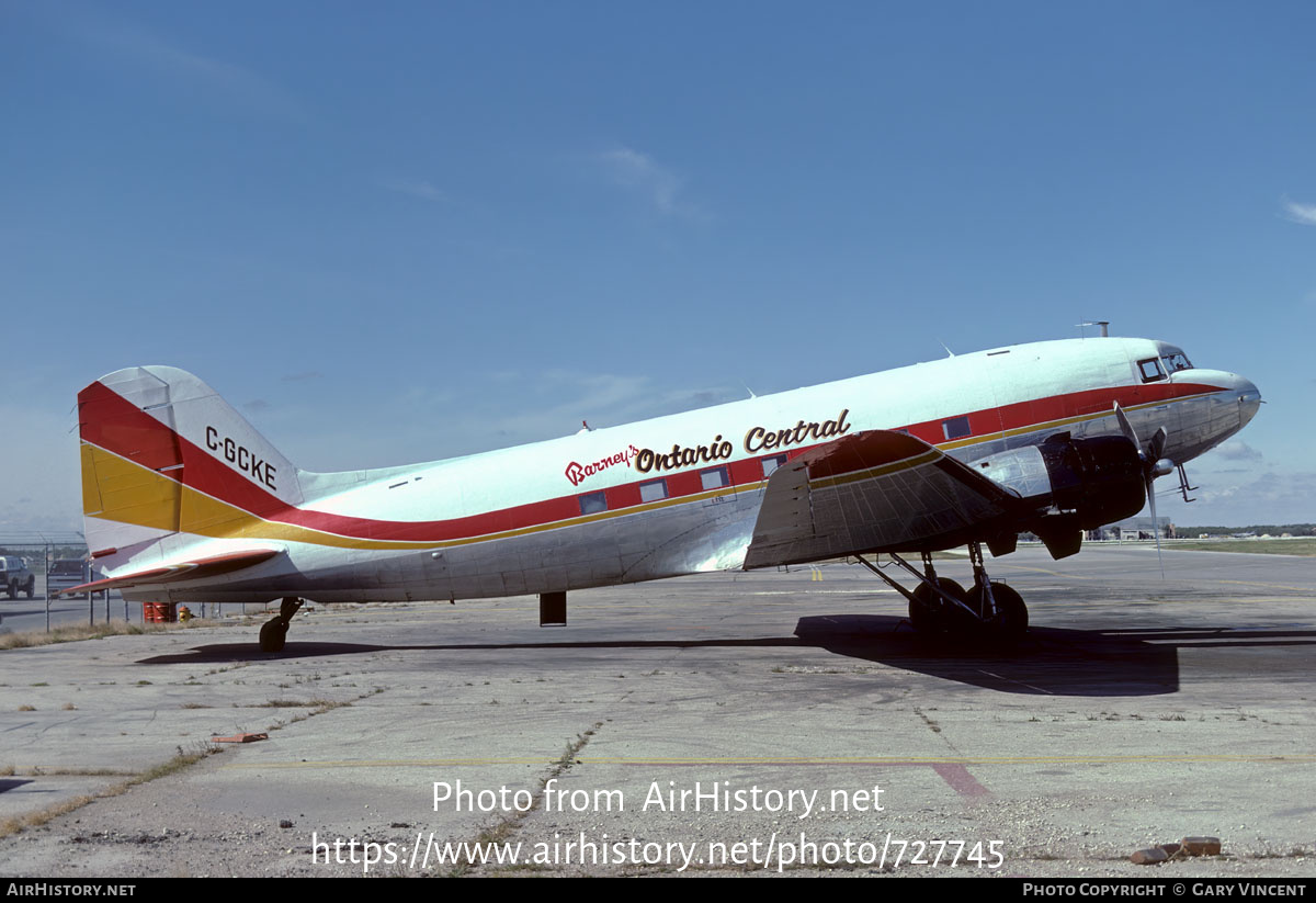 Aircraft Photo of C-GCKE | Douglas C-47B Skytrain | Ontario Central Airlines - OCA | AirHistory.net #727745