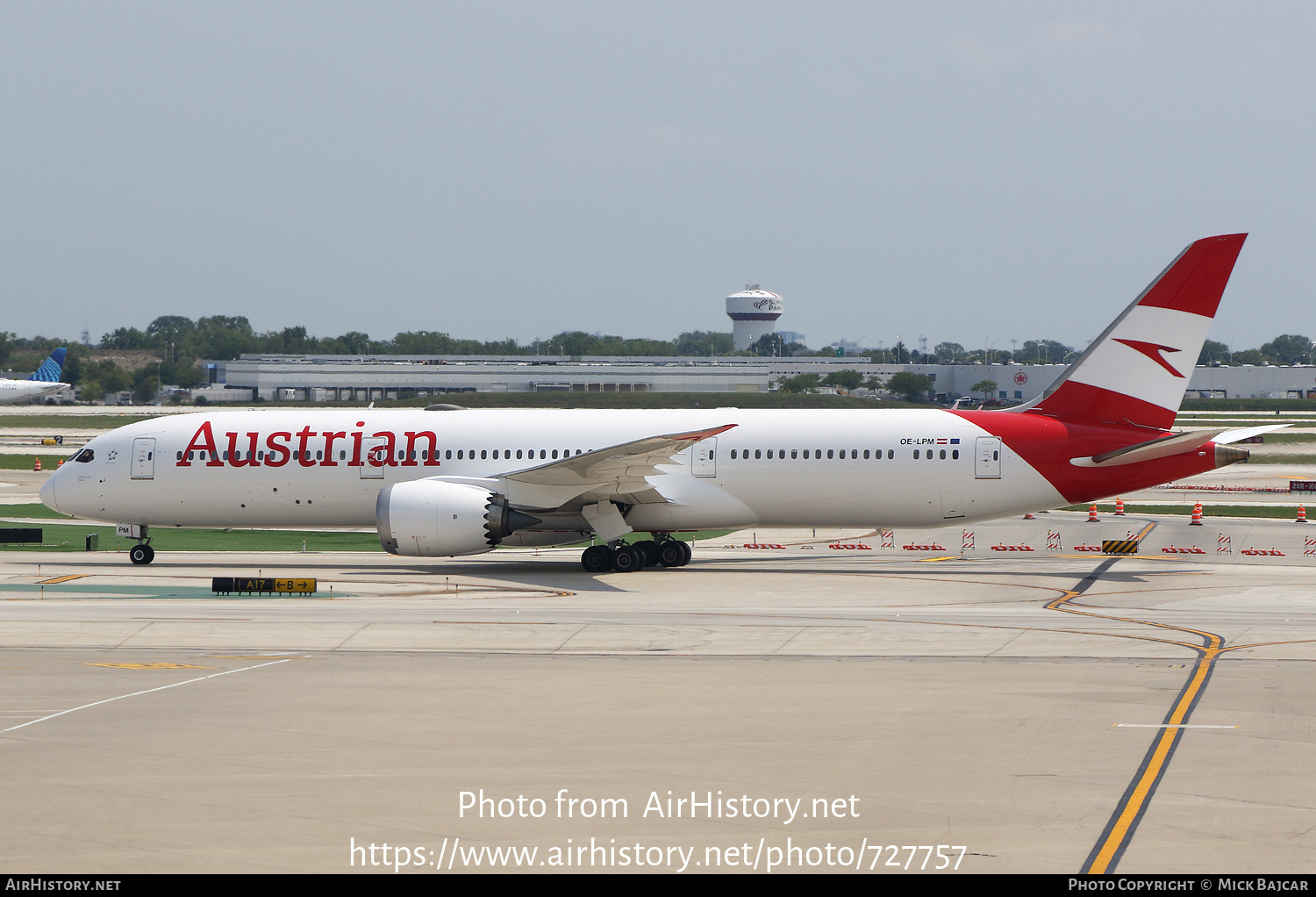 Aircraft Photo of OE-LPM | Boeing 787-9 Dreamliner | Austrian Airlines | AirHistory.net #727757