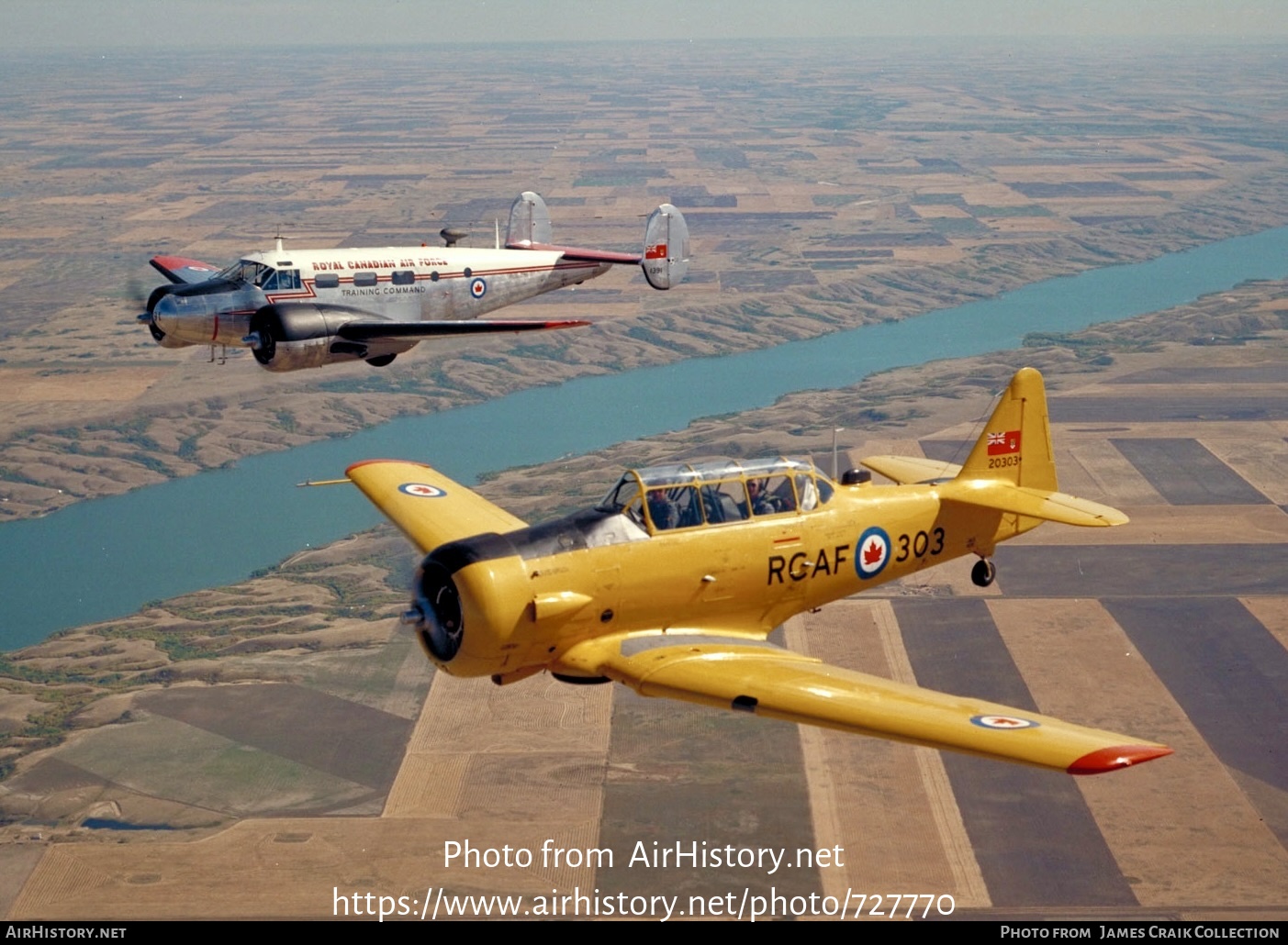 Aircraft Photo of 20303 | North American Harvard Mk4 | Canada - Air Force | AirHistory.net #727770