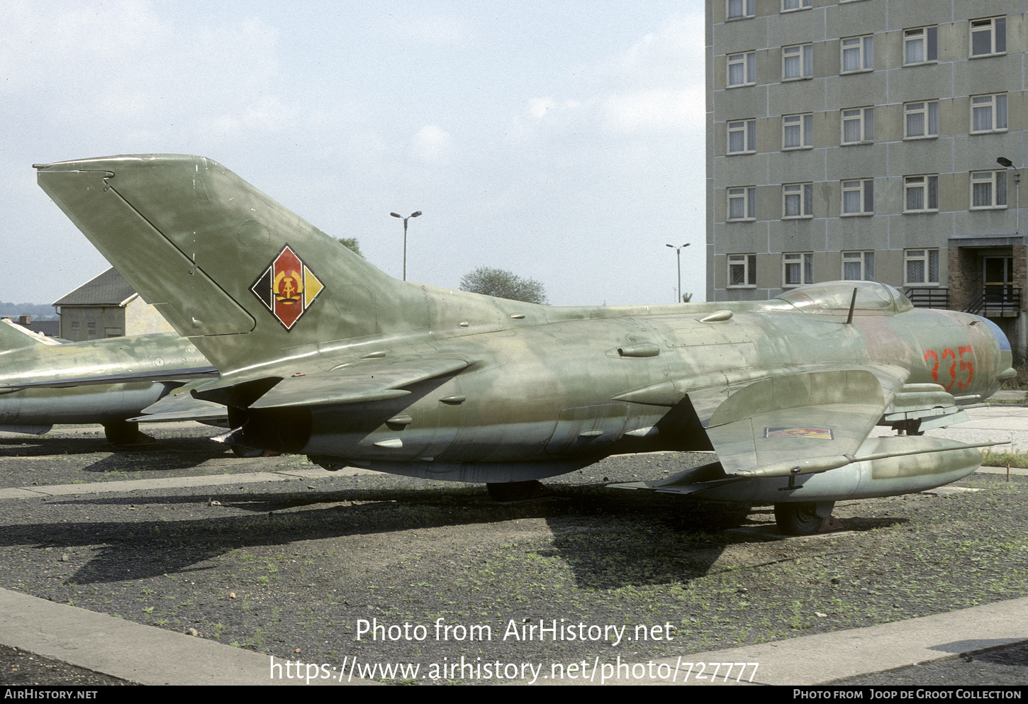 Aircraft Photo of 335 | Mikoyan-Gurevich MiG-19PM | East Germany - Air Force | AirHistory.net #727777