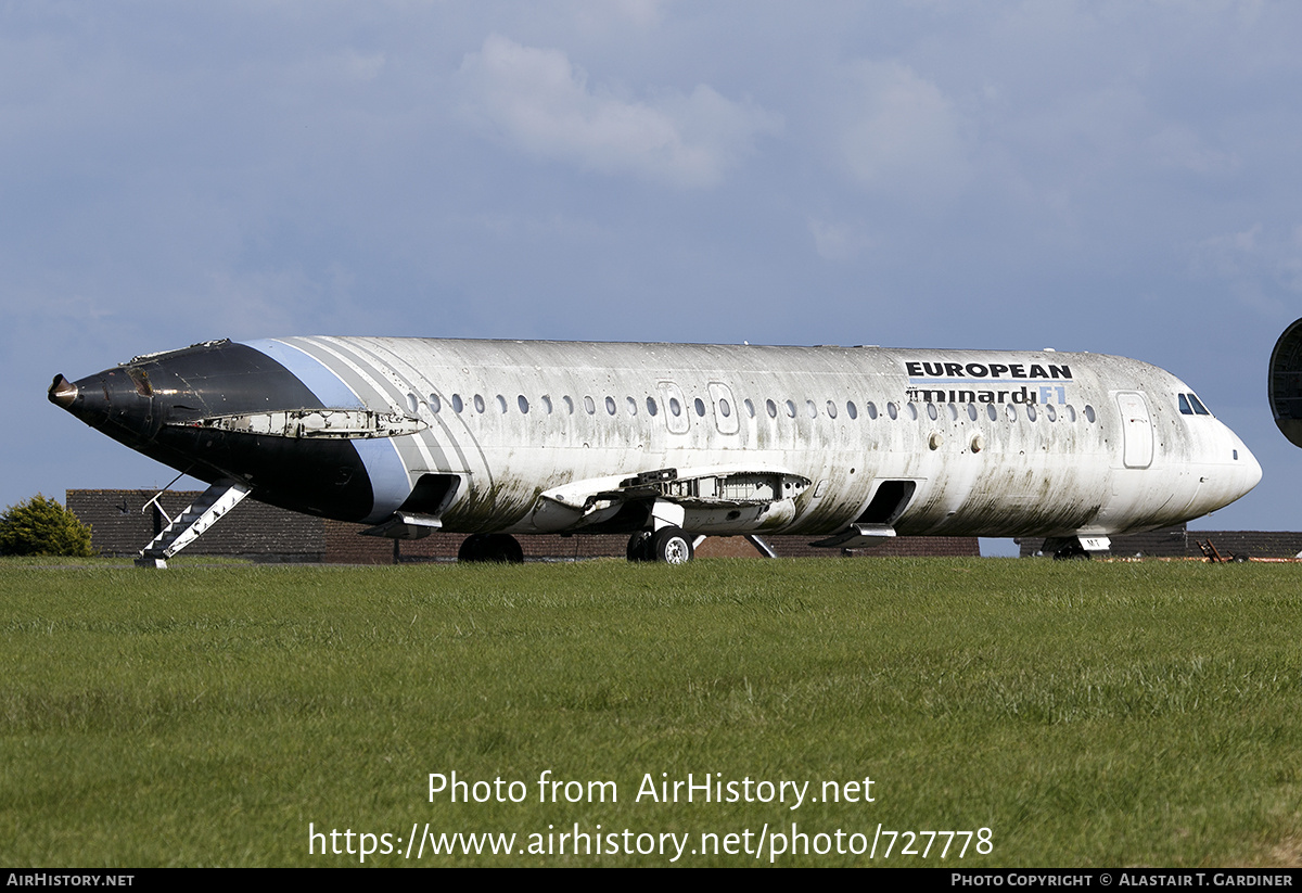 Aircraft Photo of G-AVMT | BAC 111-510ED One-Eleven | European Aircharter - EAL/EAC | AirHistory.net #727778