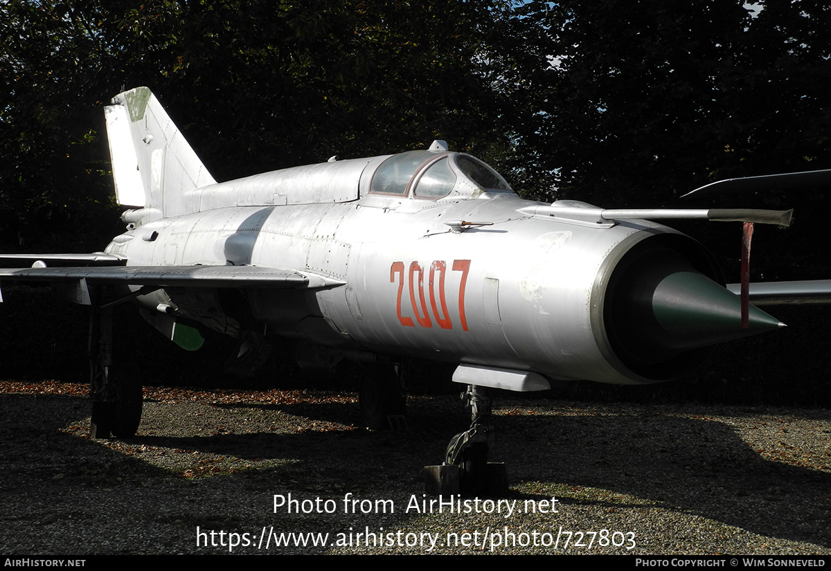 Aircraft Photo of 2007 | Mikoyan-Gurevich MiG-21M | Poland - Air Force | AirHistory.net #727803