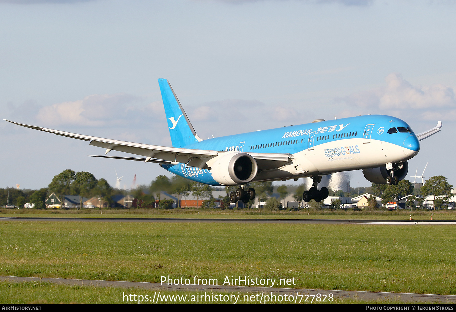 Aircraft Photo of B-1356 | Boeing 787-9 Dreamliner | Xiamen Airlines | AirHistory.net #727828