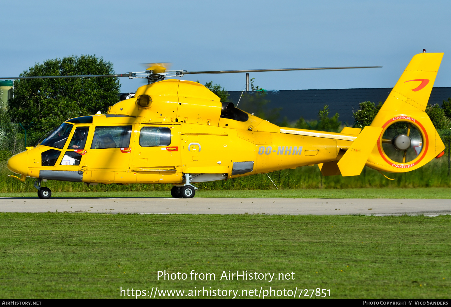 Aircraft Photo of OO-NHM | Eurocopter AS-365N-3 Dauphin 2 | NHV - Noordzee Helikopters Vlaanderen | AirHistory.net #727851